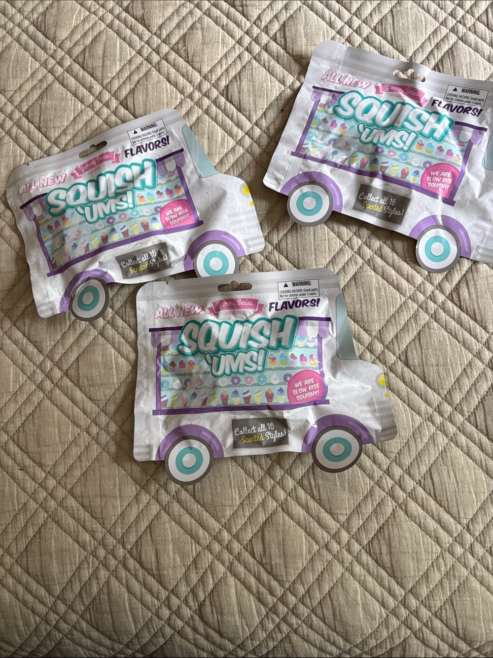 Kids Scented Squishy Toy - Purple & Teal